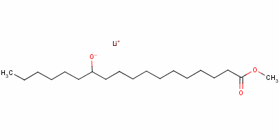 Lithium methyl 12-oxidooctadecanoate Structure,53422-16-5Structure