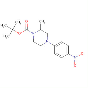 2-Methyl-4-(4-nitro-phenyl)-piperazine-1-carboxylic acid tert-butyl ester Structure,537717-41-2Structure