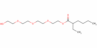 2-[2-[2-(2-Hydroxyethoxy)ethoxy]ethoxy]ethyl 2-ethylhexanoate Structure,53814-86-1Structure