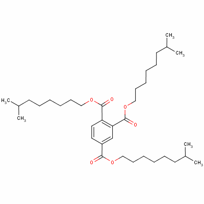 Triisononyl trimellitate Structure,53894-23-8Structure