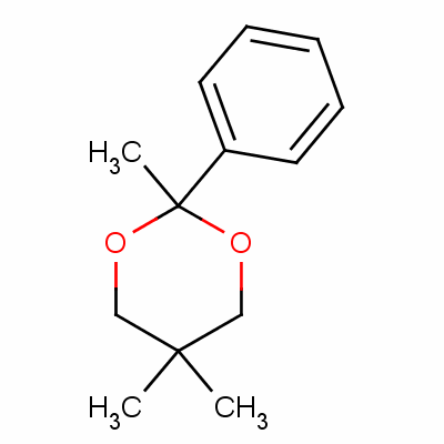 2,5,5-Trimethyl-2-phenyl-1,3-dioxane Structure,5406-58-6Structure