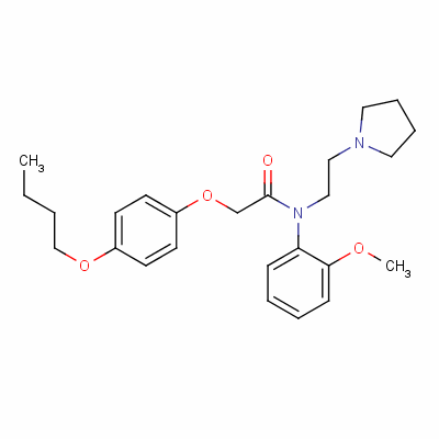 Fexicaine Structure,54063-46-6Structure