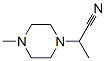 Alpha,4-dimethyl-1-piperazineacetonitrile Structure,54199-20-1Structure