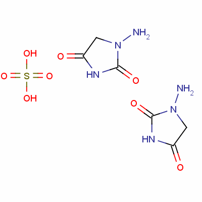 Bis(1-aminoimidazolidine-2,4-dione) sulphate Structure,54223-07-3Structure