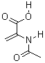 2-乙酰氨基丙烯酸結構式_5429-56-1結構式