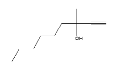 3-Methyl-1-nonyn-3-ol Structure,5430-01-3Structure