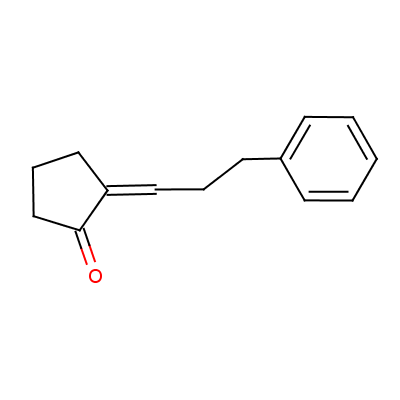 2-(3-Phenylpropylidene)cyclopentan-1-one Structure,54322-81-5Structure