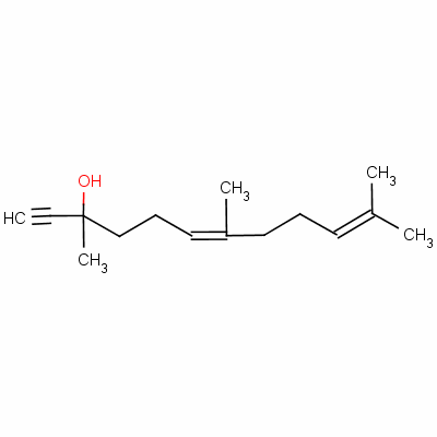 3,7,11-Trimethyldodeca-6,10-dien-1-yn-3-ol Structure,54325-12-1Structure