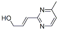 (2E)-3-(4-methyl-2-pyrimidinyl)-2-propen-1-ol Structure,545421-30-5Structure