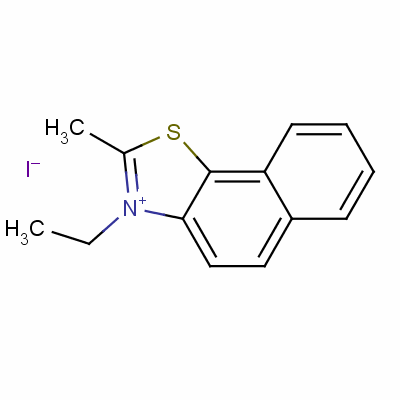 3-Ethyl-2-methylnaphtho[2,1-d]thiazolium iodide Structure,54581-48-5Structure