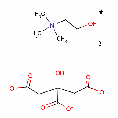 Tricholine citrate Structure,546-63-4Structure