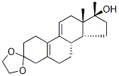 (17Beta)-17-hydroxy-17-methyl-estra-5(10),9(11)-dien-3-one cyclic 1,2-ethanediyl acetal Structure,54690-62-9Structure