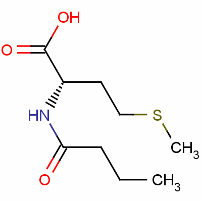 N-(1-oxobutyl)-l-methionine Structure,54746-52-0Structure