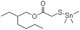 6-Methylheptoxycarbonylmethanethiolate: trimethyltin Structure,54849-39-7Structure