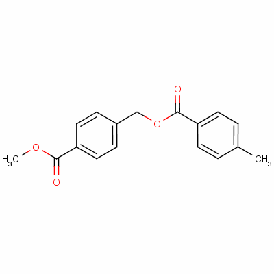 [4-(Methoxycarbonyl)phenyl]methyl p-toluate Structure,55044-52-5Structure