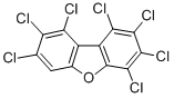 1,2,3,4,7,8,9-Heptachloro dibenzofuran Structure,55673-89-7Structure