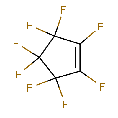 Octafluorocyclopentene Structure,559-40-0Structure