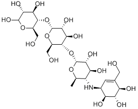 阿卡波糖結構式_56180-94-0結構式