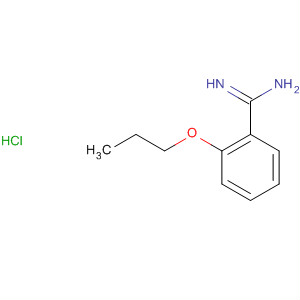 2-Propyloxybenzamidine hydrochloride Structure,57075-84-0Structure