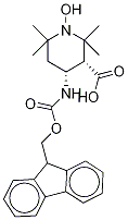 Fmoc-(3r,4r)-4-amino-1-oxyl-2,2,6,6-tetramethylpiperidine-3-carboxylic acid Structure,583827-13-8Structure