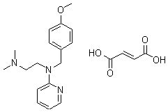 Pyrilamine maleate Structure,59-33-6Structure