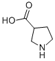 3-Pyrrolidinecarboxylic acid Structure,59378-87-9Structure