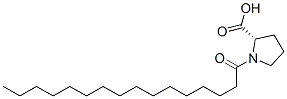 1-(1-Oxohexadecyl)-L-proline Structure,59441-32-6Structure