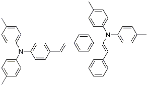 4-(Di-p-tolylamino)-4’-[(di-p-tolylamino) styryl]stilbene Structure,596103-58-1Structure