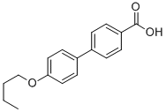 4-N-butyloxybiphenyl-4-carboxylic acid Structure,59748-14-0Structure