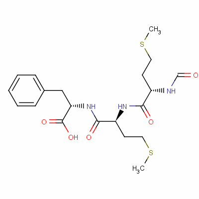 For-met-met-phe-oh Structure,59881-05-9Structure