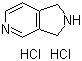 2,3-dihydro-1H-pyrrolo[3,4-c]pyridine dihydrochloride Structure,6000-50-6Structure