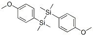 Bis(4-methoxyphenyl)-1,1,2,2-tetramethyldisilane Structure,6009-50-3Structure