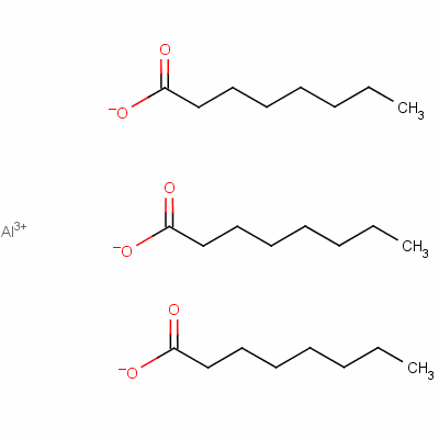 Aluminium trioctanoate Structure,6028-57-5Structure