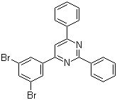 4-(3,5-Dibromophenyl)-2,6-diphenylpyrimidine Structure,607740-08-9Structure