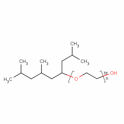 Polyethylene glycol trimethylnonyl ether Structure,60828-78-6Structure