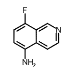 8-Fluoroisoquinolin-5-amine Structure,608515-47-5Structure