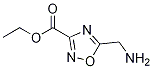 5-Aminomethyl-[1,2,4]oxadiazole-3-carboxylic acid ethyl ester Structure,612511-72-5Structure