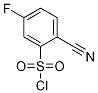 2-Cyano-5-fluorophenylsulfonyl chloride Structure,612541-15-8Structure