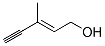 (E)-3-Methylpent-2-en-4-yn-1-ol Structure,6153-06-6Structure