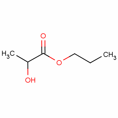 Propyl lactate Structure,616-09-1Structure