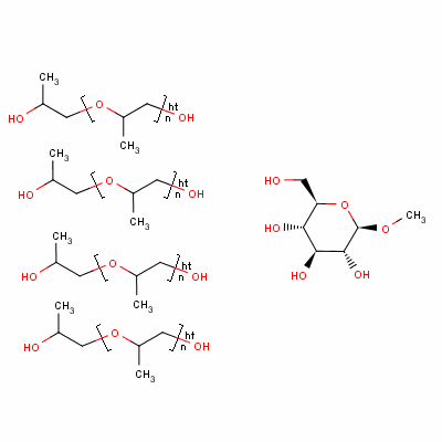 Glucam p-10/20 Structure,61849-72-7Structure