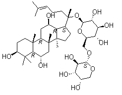 人參皂苷F3結(jié)構(gòu)式_62025-50-7結(jié)構(gòu)式