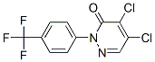 4,5-Dichloro-2-[4-(trifluoromethyl)phenyl]pyridazin-3(2h)-one Structure,62436-07-1Structure