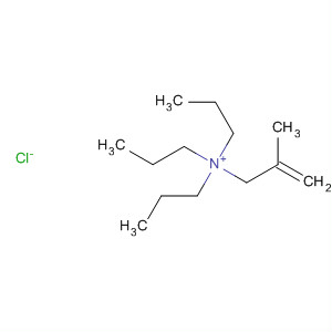 2-Methyl-n,n,n-tripropyl-2-propen-1-aminium chloride Structure,62721-65-7Structure