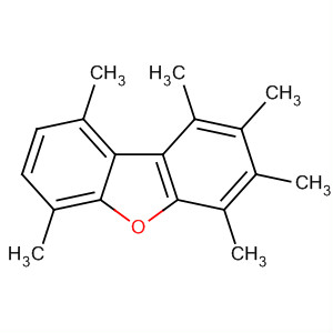 1,2,3,4,6,9-Hexamethyl-dibenzofuran Structure,62787-23-9Structure