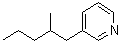 Pyridine,3-(2-methylpentyl)- Structure,6311-93-9Structure