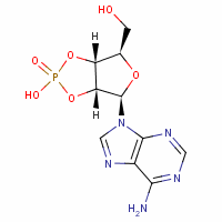 Adenosine-2,3-cyclic phosphate Structure,634-01-5Structure