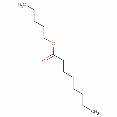 Octanoic acid, pentyl ester Structure,638-25-5Structure