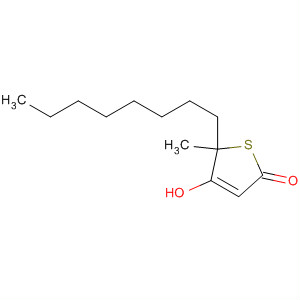 4-Hydroxy-5-methyl-5-octylthiophen-2(5h)-one Structure,646483-08-1Structure