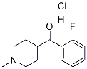 (2-Fluorophenyl)(1-methyl-4-piperidinyl)-methanone hydrochloride Structure,64671-30-3Structure